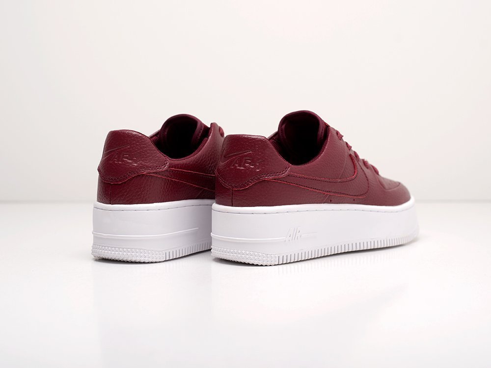 Nike air force one femme rouge best sale