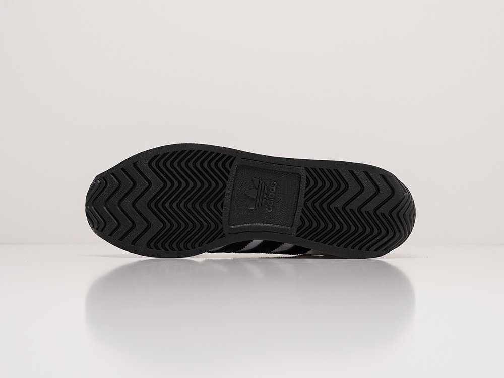 Adidas flat shoes black on sale