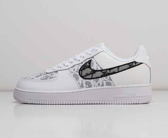 Nike x Dior Air Force 1 Low white leather KEDRED