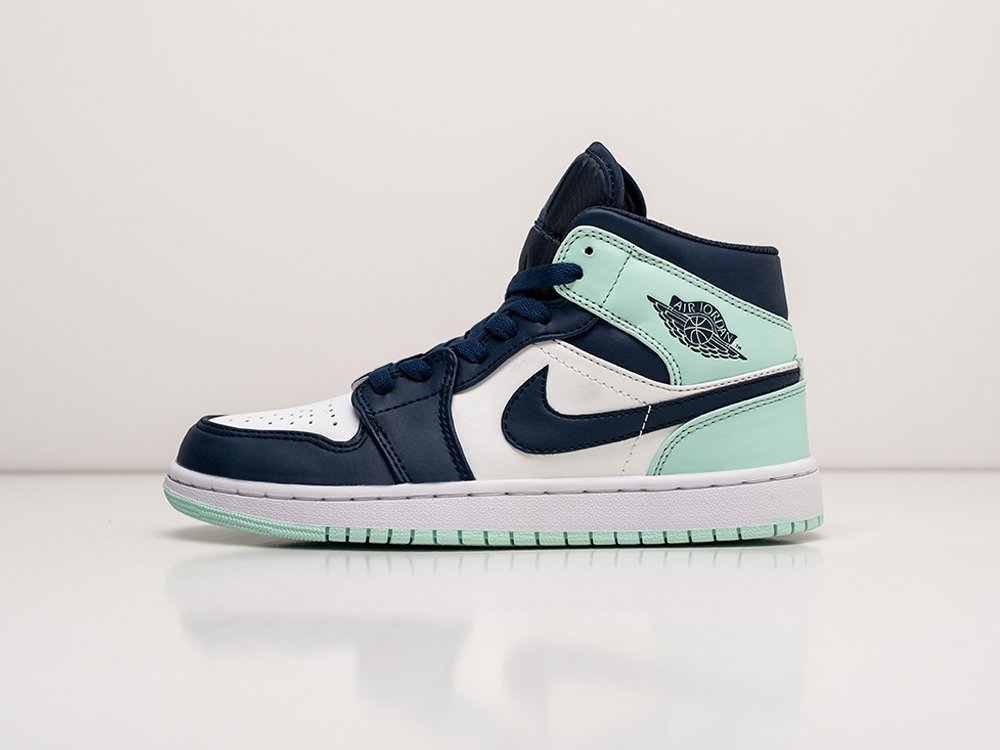 Nike air jordan 1 mid blue chill hotsell