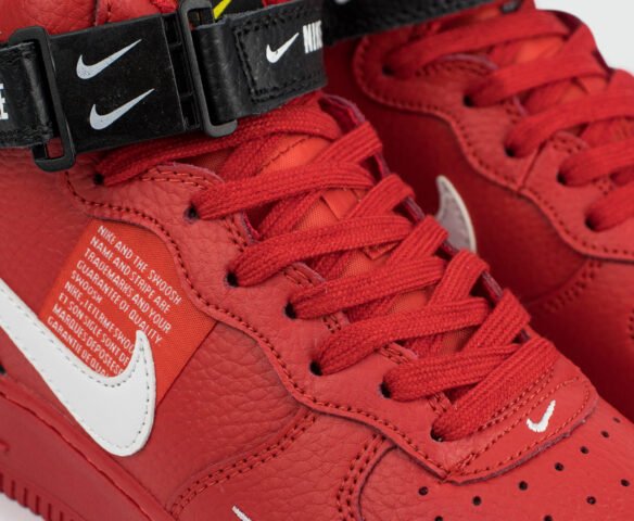 Nike Air Force 1 Mid LV8 Utility Red KEDRED